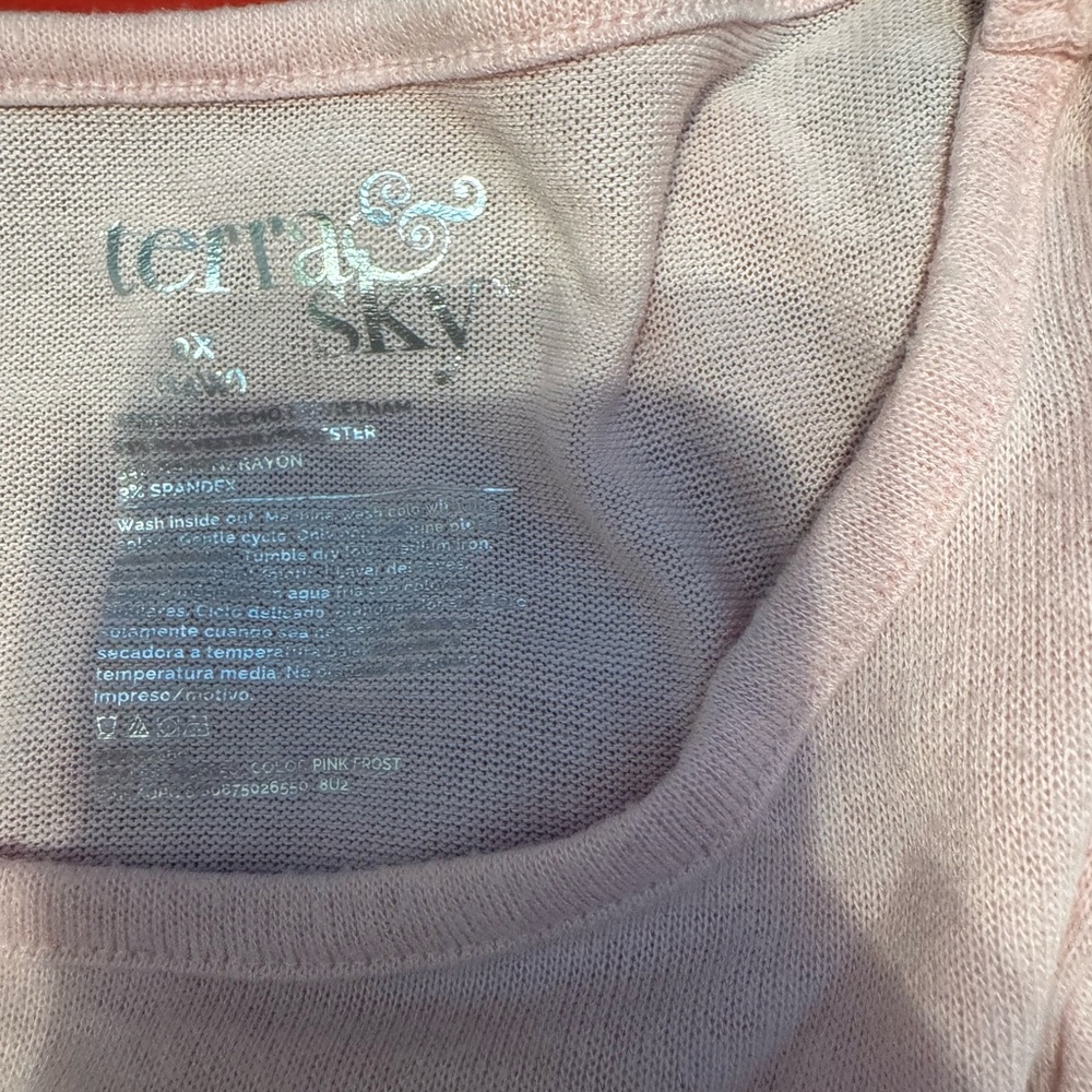 Terra & Sky Blush Pink Women's Sweater